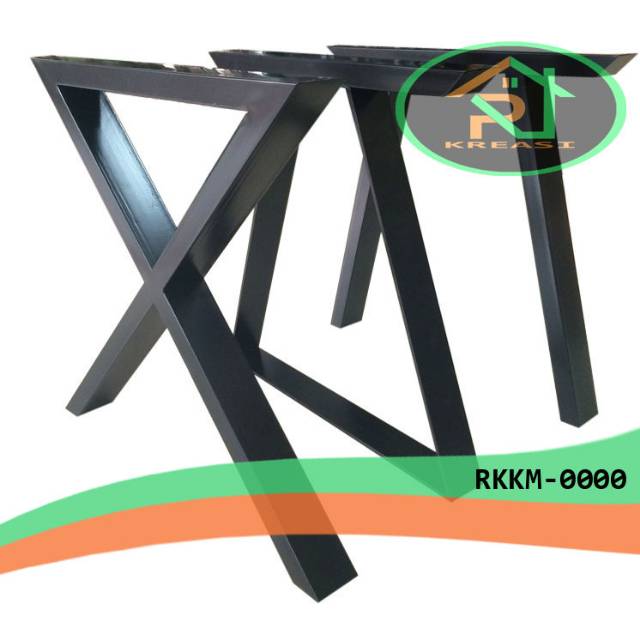 Kaki meja besi 75cm RKKM-0000