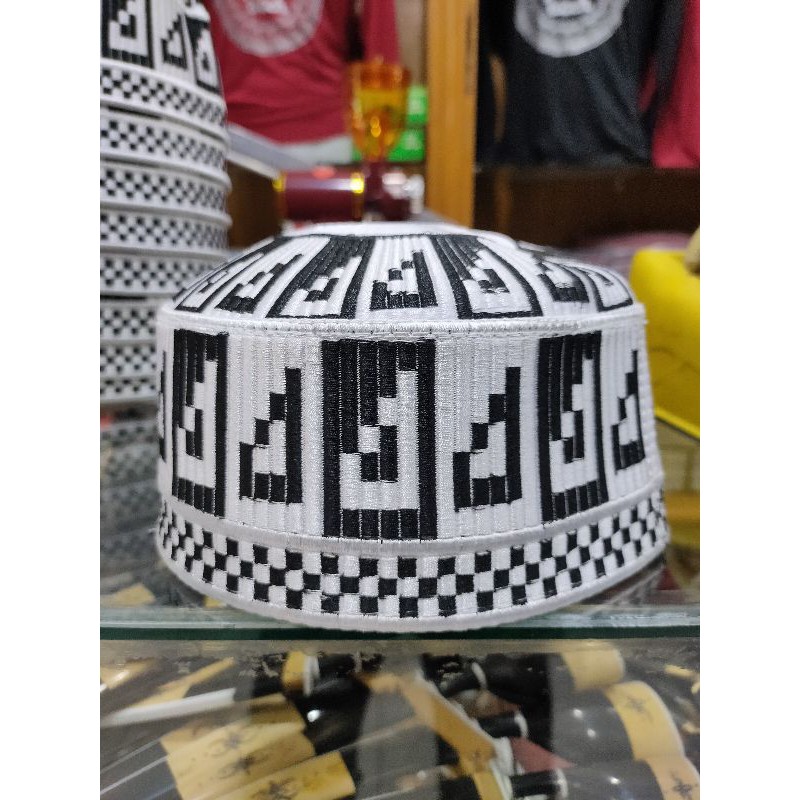 peci meukeutop aceh | peci meukeutop warna hitam putih