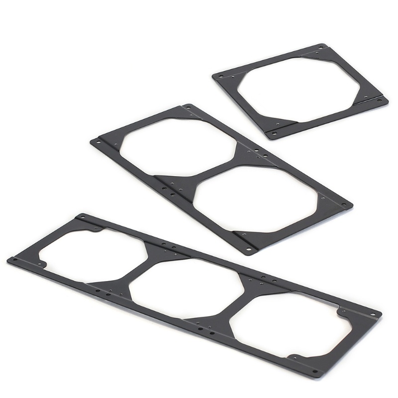 Bt Chassis Kipas Pendingin Konversi Adapter Bracket Holder Untuk Komputer Untuk Case Heatsink Gadget Aksesoris 120sampai140 24