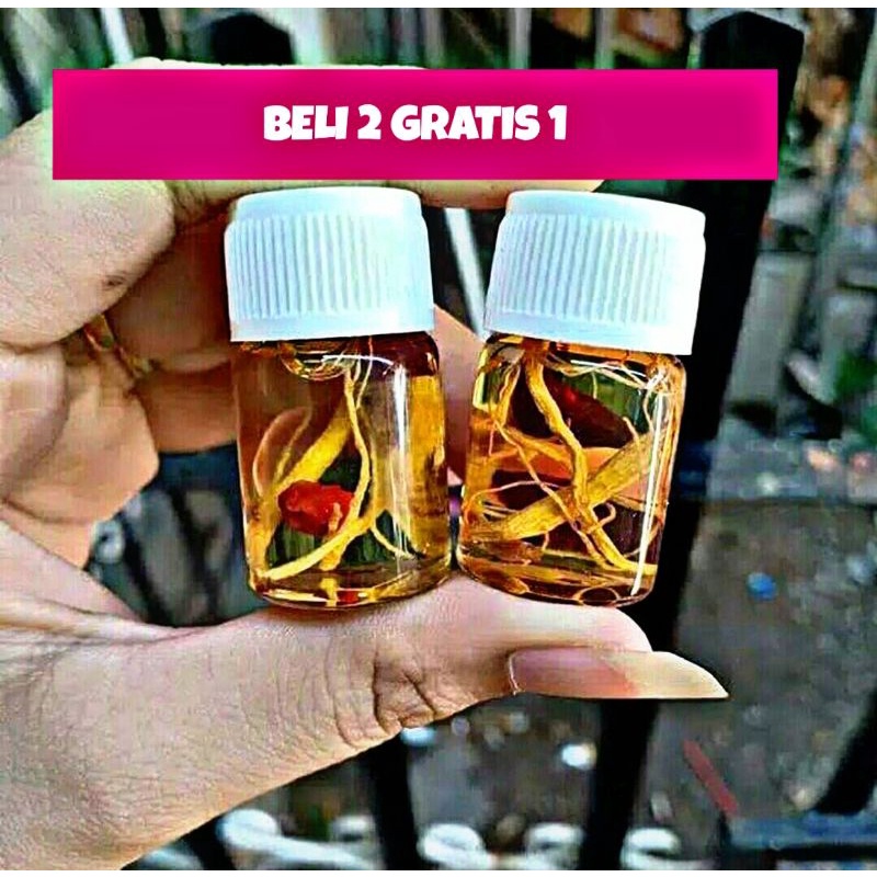 MINYAK BULUS ASLI 5ML - MINYAK BULUS GINSENG - MINYAK BULUS GINGSENG ASLI ORIGINAL