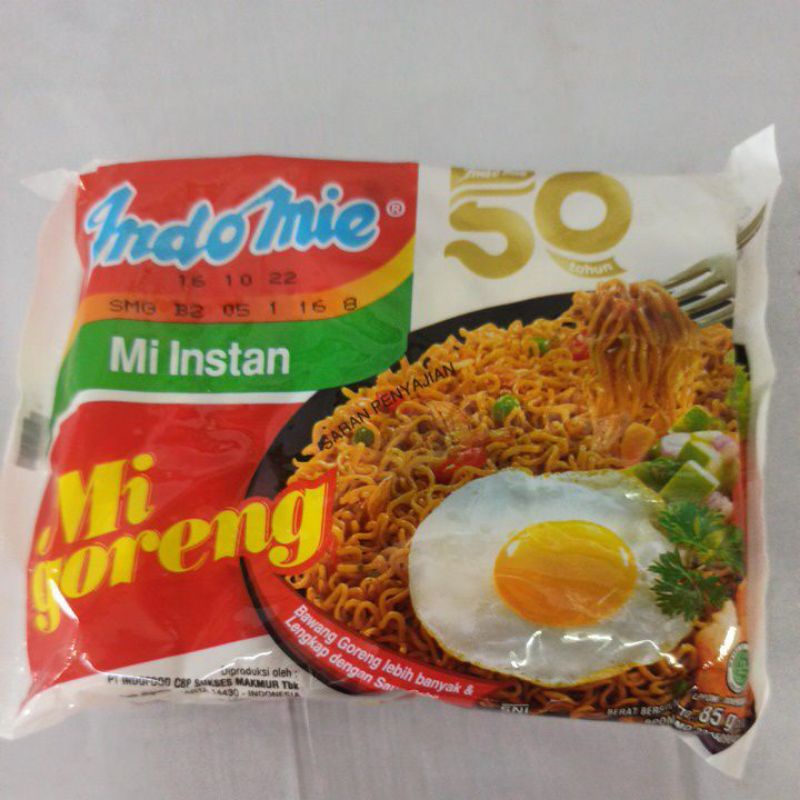 

Mie Instant INDOMIE GORENG INSTANT 85GR