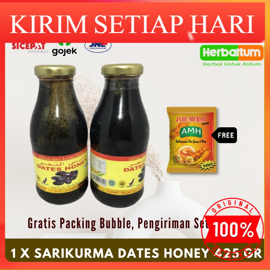 

Sari Kurma DATES HONEY - MURNI 100% - Sari kurma Manis