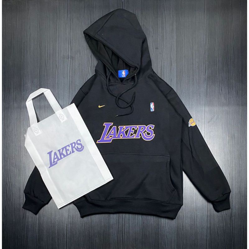 HOODIE LAKERS HIGH QUALITY CASUAL HYPE FASHION PRIA