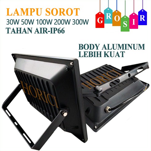 Lampu Sorot SMD 50W, outdoor flood light kap sorot