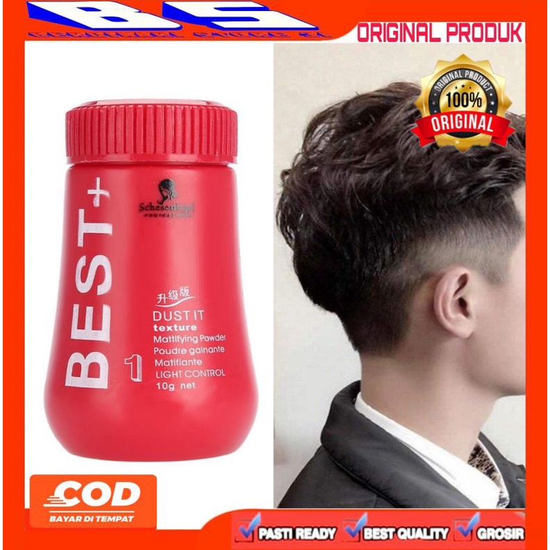 [BS] BEST HAIR POWDER DUST IT HAIRSTYLING TEXTURE POMADE BSMBUT BEST+ BEDAK BSMBUT VOLUME