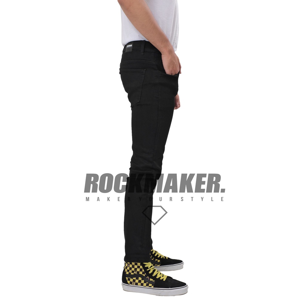 CELANA JEANS PRIA ROCKMAKER DENIM ORIGINAL BLACK NAOMI