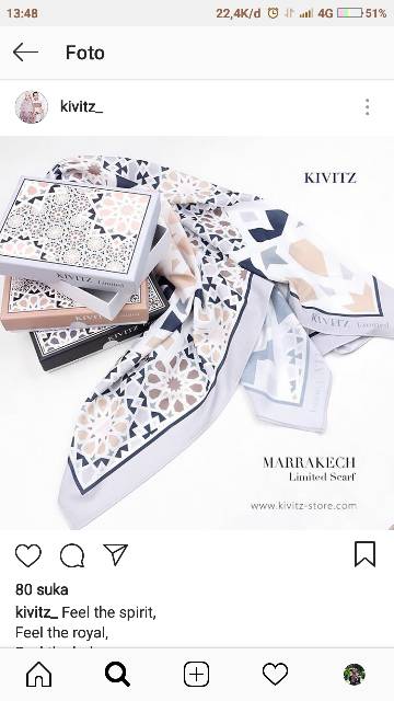 Scarf Kivitz ied series marrakech