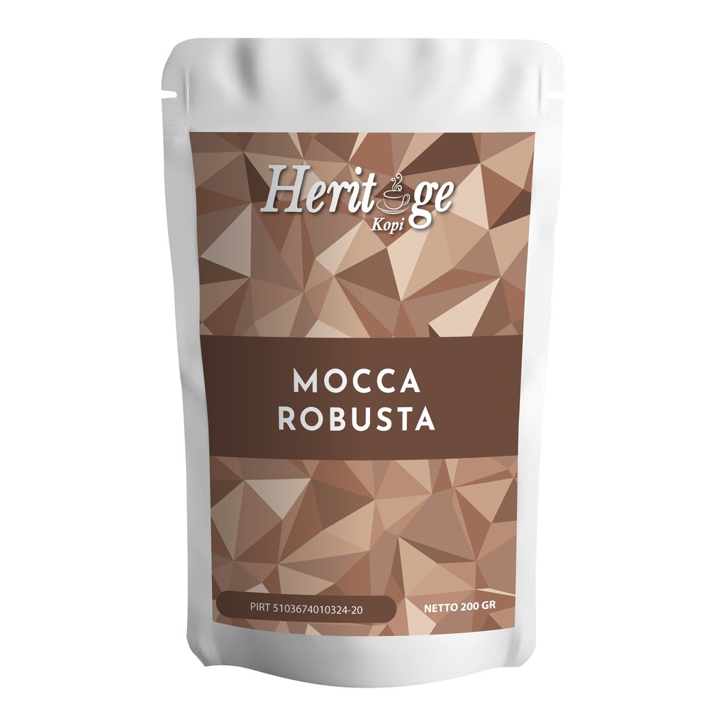 Kopi Mocca Robusta 200 gr