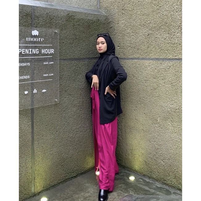 1KG MUAT 5PCS | WRAP KULOT TALIA CELANA PANJANG LAYER TALI HITS OOTD SELEBGRAM FASHION GROSIR MURAH WANITA TERBEST SELLER