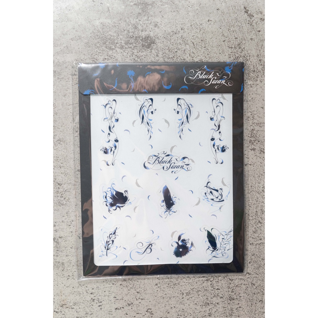 BTS POP UP STORE Black Swan Sticker Official Merchandise Weverse