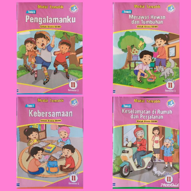 LKS TEMATIK KELAS 2 TEMA 5 6 7 8