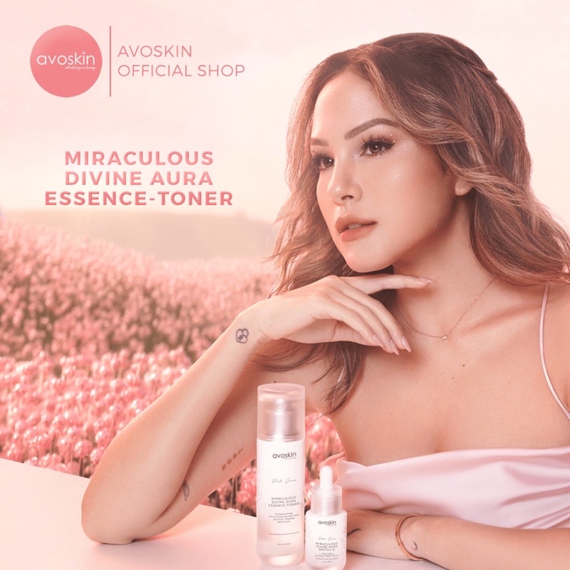 AVOSKIN Miraculous Divine Aura Toner Essence 100ml | Ampoule Serum 30ml