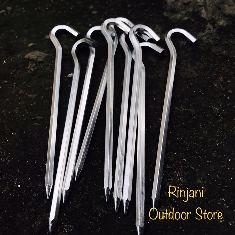 PASAK TENDA ALLOY - PASAK TENDA ALUMINIUM ALLOY - PASAK TENDA CAMPING