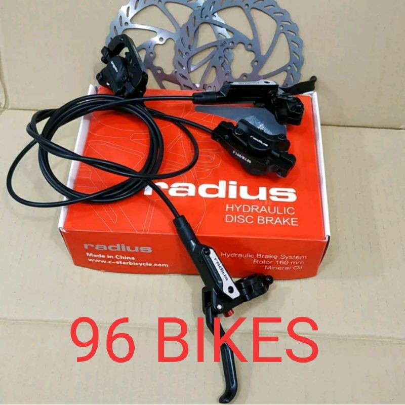 BRAKESET HIDROLIK RADIUS REM HYDRAULIC