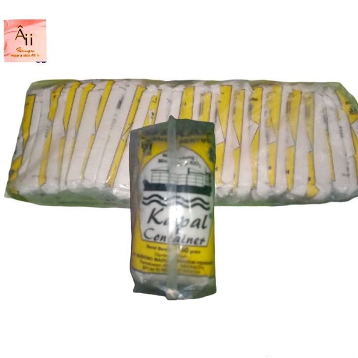 

1slop garam uya bungkus label kuning merk random netto 200grx20pcs