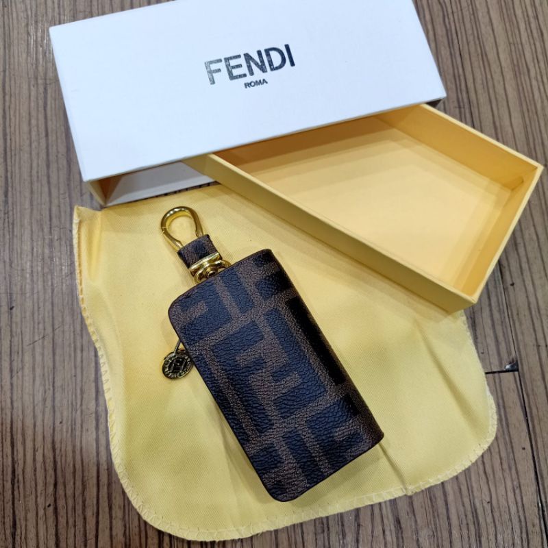 GANTUNGAN KUNCI MOBIL/MOTOR FENDI PREMIUM QUALITY