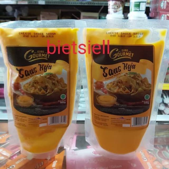 

gourmet cheese sauce saus keju 500 gr