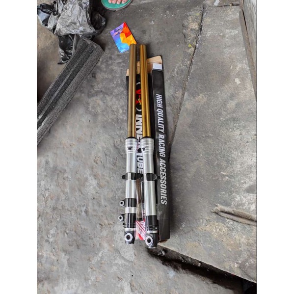 bottom gl bubut gilap set as gold 31 inner tube tinggal pasang