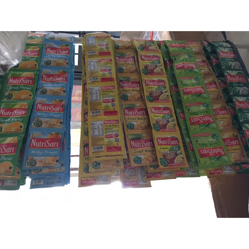 

Nutrisari Serbuk Minuman Sachet Aneka Rasa