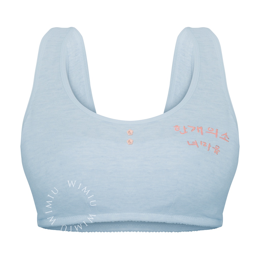 WIMIU Miniset BH Mini Set Miniset Wanita Remaja Bra Sport Miniset Anak Remaja 100066