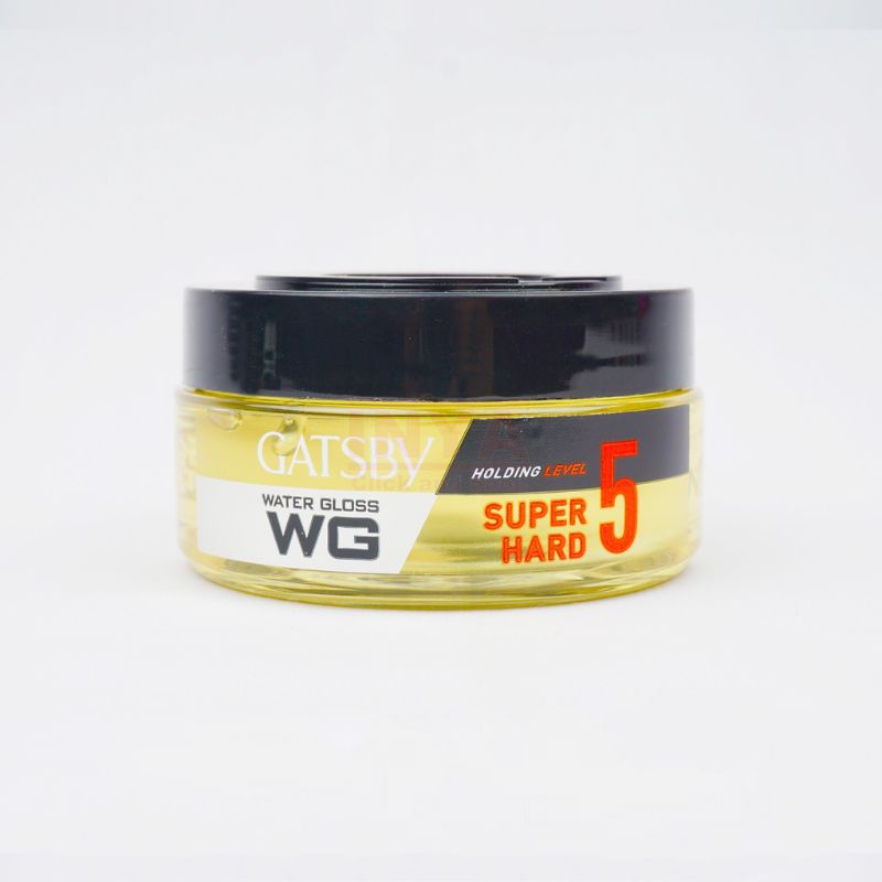 GATSBY WG WATER GLOSS KUNING SUPER HARD LEVEL 5 HAIR GEL 30gr