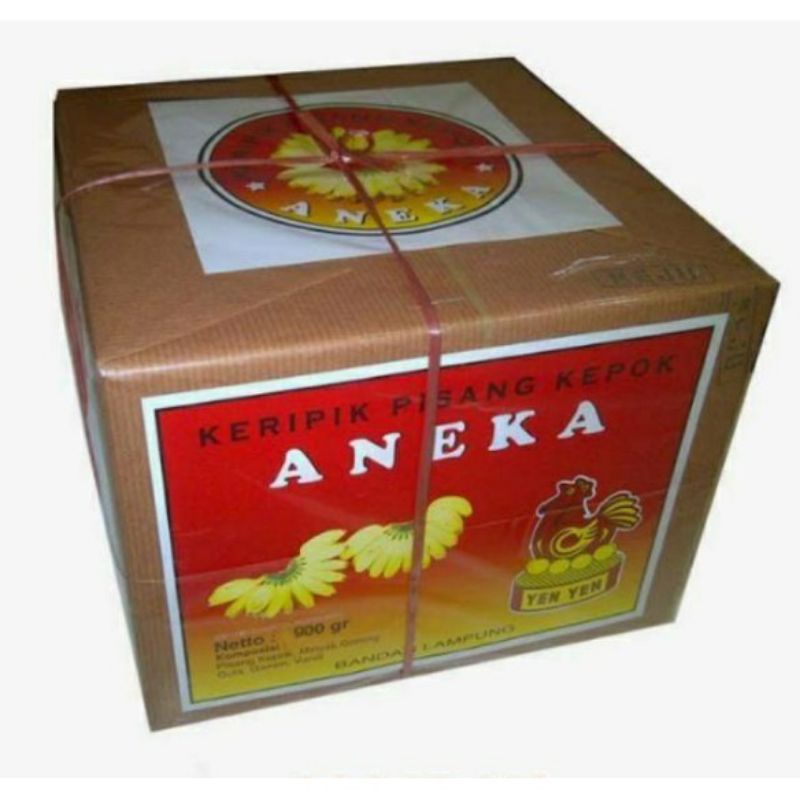 

ANEKA. Keripik Pisang Aneka Lampung Kemasan Kotak Netto. 1Kg