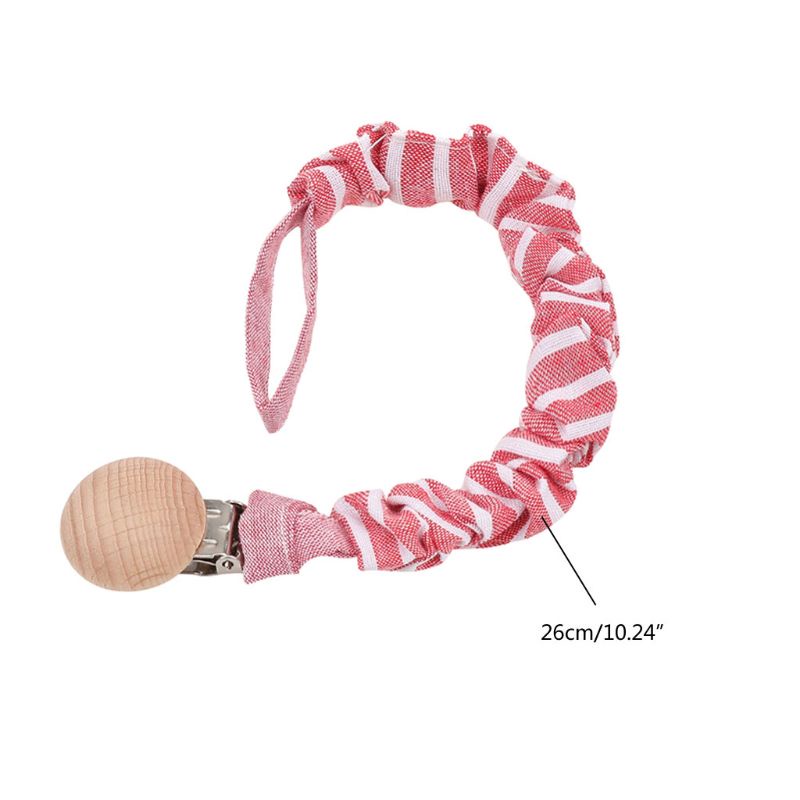 Mary Klip Rantai Holder Dot Empeng / Teether Bayi Bahan Ramah Lingkungan