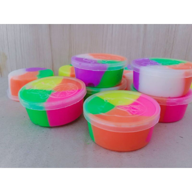 MAINAN ANAK SLIME RAINBOW mini
