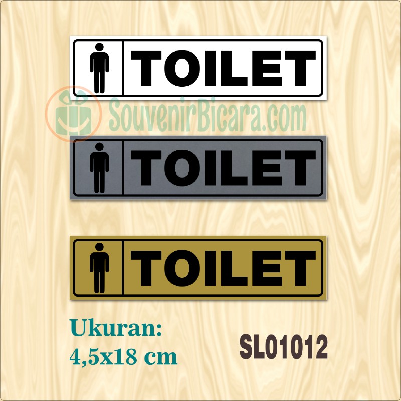 

Sign Label Penunjuk - TOILET PRIA - SL010012