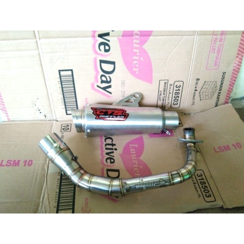 KNALPOT RACING CTS MUFFLER PNP BEAT SCOOPY
