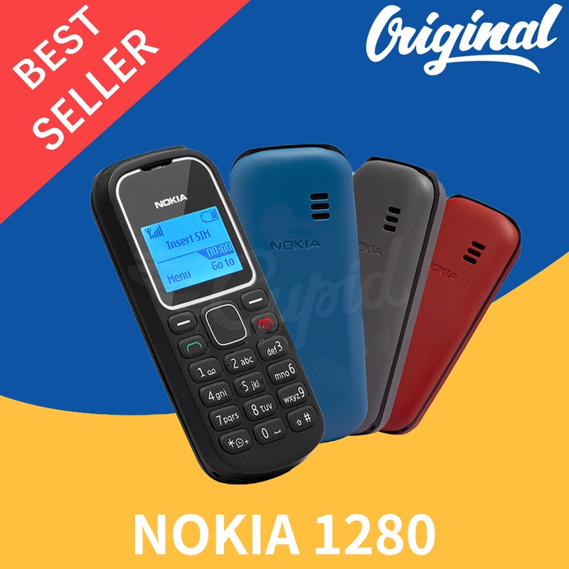 CUPID hp nokia 1280 fullset termurah nokia jadul single sim