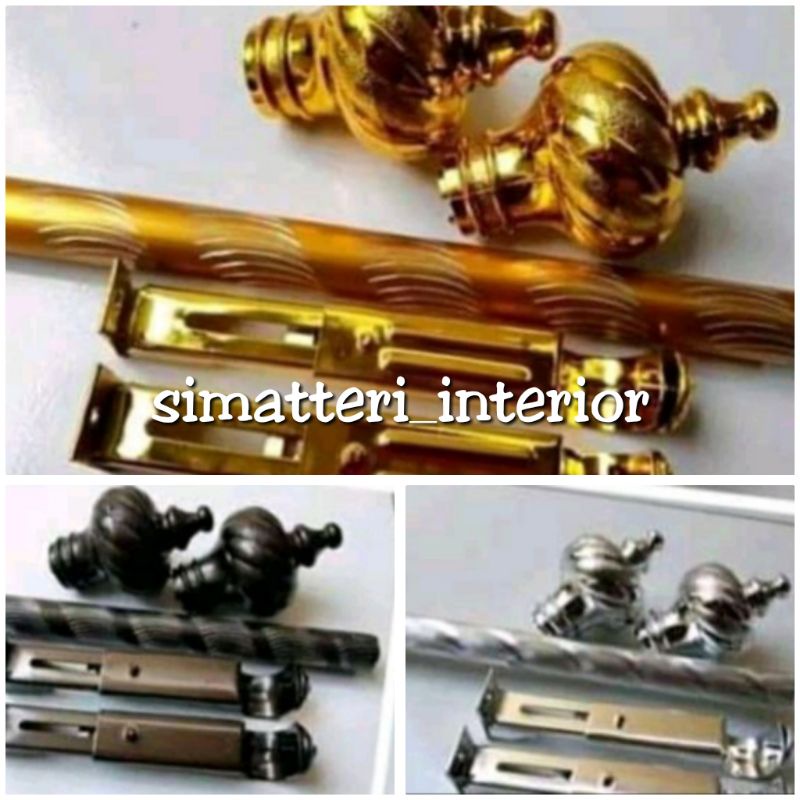 Batang Gorden Besi Gorden Tiang Gorden Gorden pintu jendela