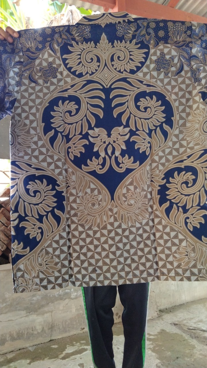 Batik Sekar Peken Ful Furing Katun Halus Sragenan Size M-xxl Asli Solo
