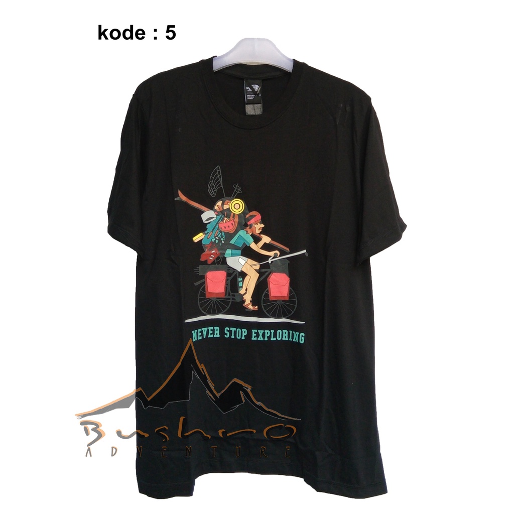 Kaos Outdoor Atau Kaos Gunung The North Face Kode-8