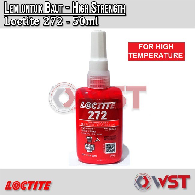 

LEM LOCTITE 272 THREADLOCKER