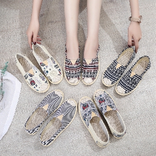 FYGALERY SHS007 SEPATU PANSUS WANITA FLAT SHOES KAIN KATUN PANSUS MURAH