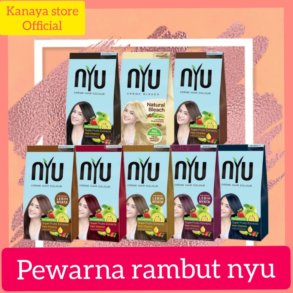 (BISA COD) NYU Hair Colour - Pewarna Rambut NYU