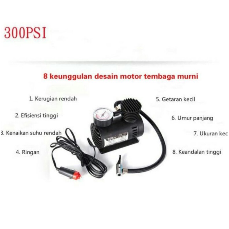 Kompresor Mini Pompa Dc Praktis Original