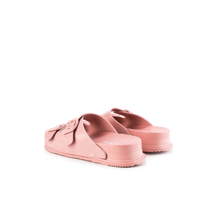 SANDAL SLIDE WANITA HUSH PUPPIES ORIGINAL CASUAL BRANDED PINK HW22