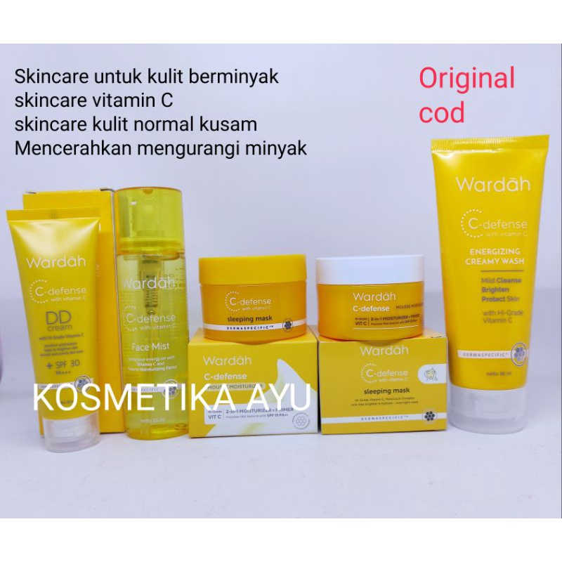 Paket Wardah C_Defense 5 in 1/ Wardah Skincare