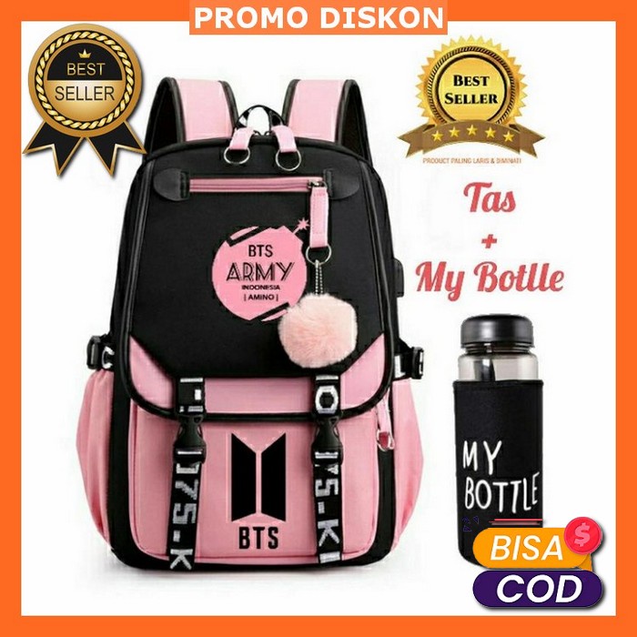 Tas Anak Pelajar Siswa Sekolah Perempuan Sd Smp Sma Model Korea Set Tas Lucu Tas Sekolah Wanita Tas 