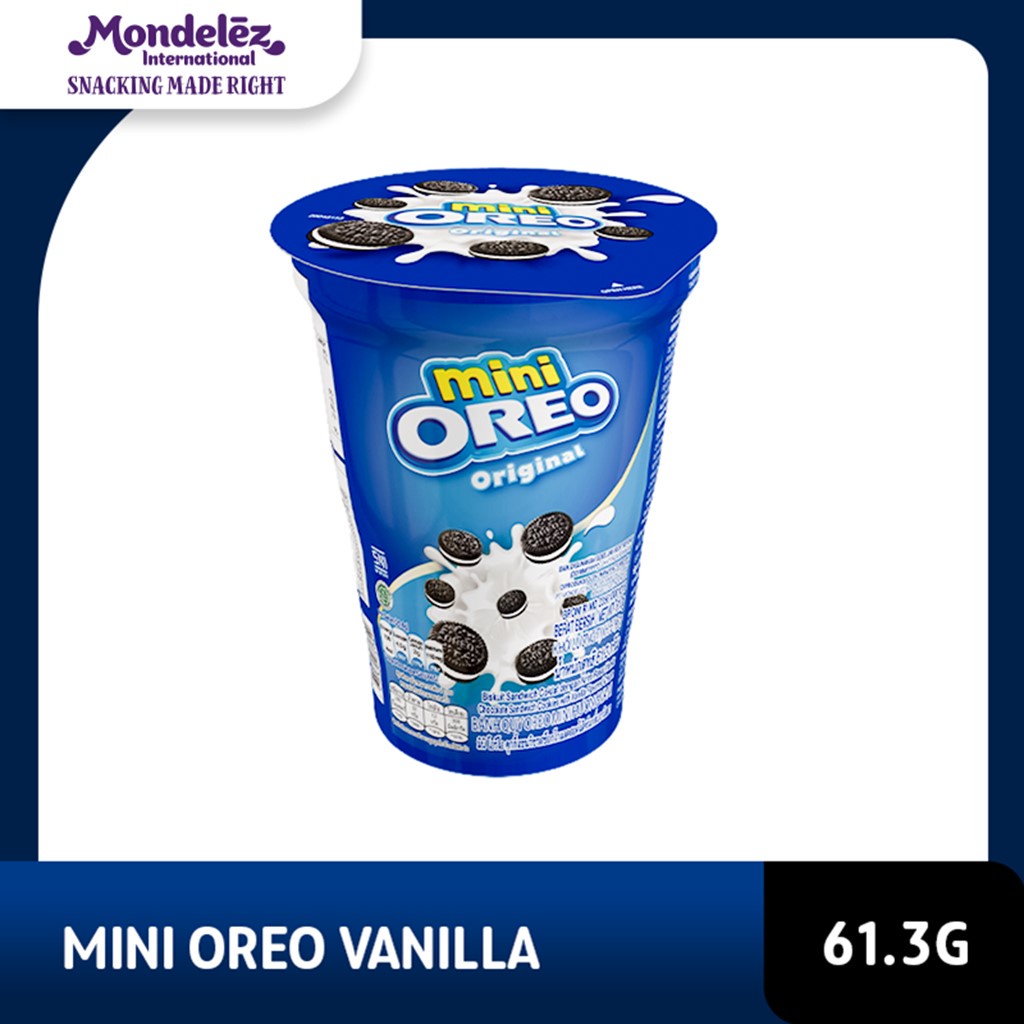 

OREO-Mini Oreo Biskuit Vanilla Cup 61.3g