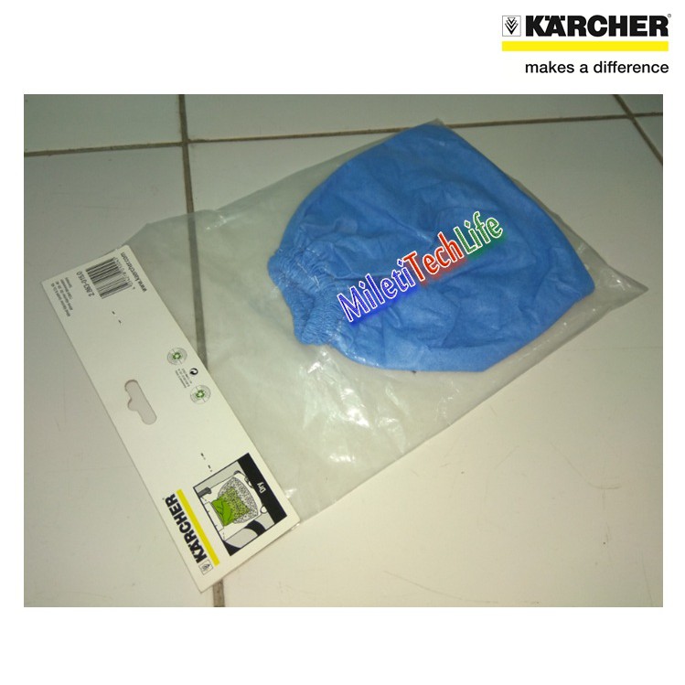 Karcher Textile Filter Blue Filter For Vacuum WD1 MV1 Accessories