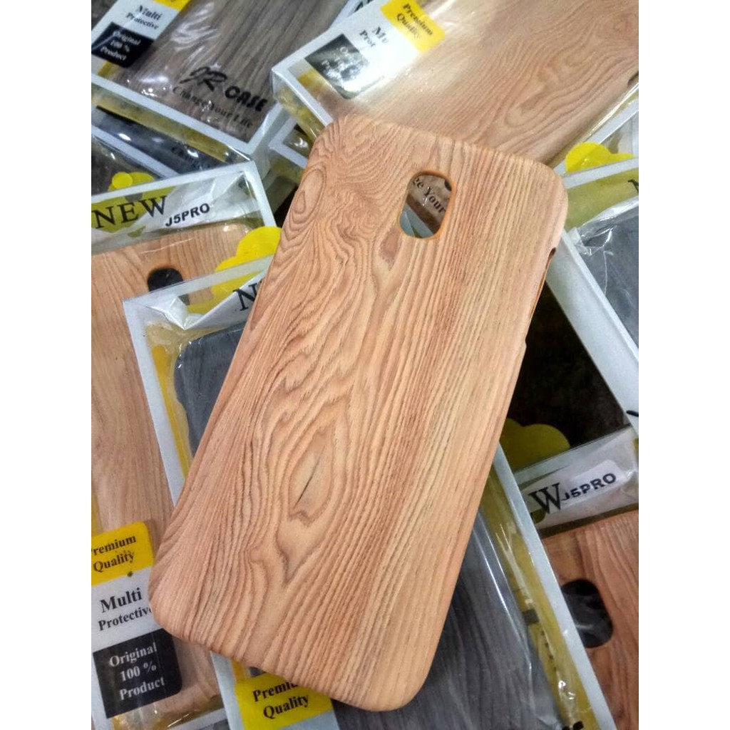 HARD CASE KAYU SAMSUNG J7 PRO CASE WOOD J7 PRO BAMBOO CASE J730