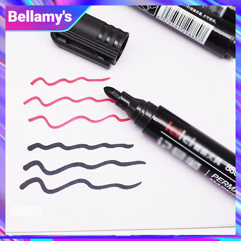 

COD ❤️ Permanent Marker Spidol Permanen Round Tip Joyko Refillable-Bellamy's