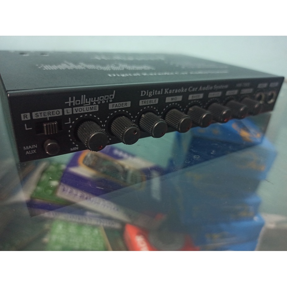 EQUALIZER pre amp AUDIO MOBIL KARAOKE HOLLYWOOD