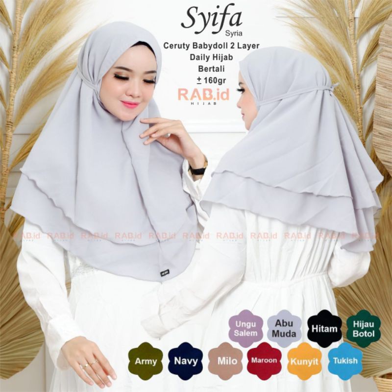 Syifa Syiria Daily Jilbab Instan by RAB Hijab