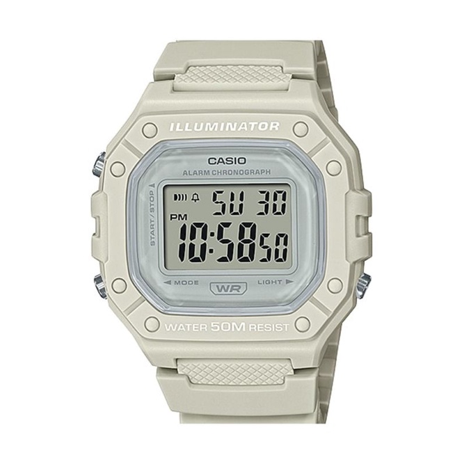 Jam Tangan Casio Wanita W-218HC-8A Original w218hc casio w218