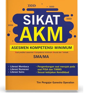 Terbaik Buku Soal Akm Asesmen Kompetensi Minimum Sma Ma Shopee Indonesia