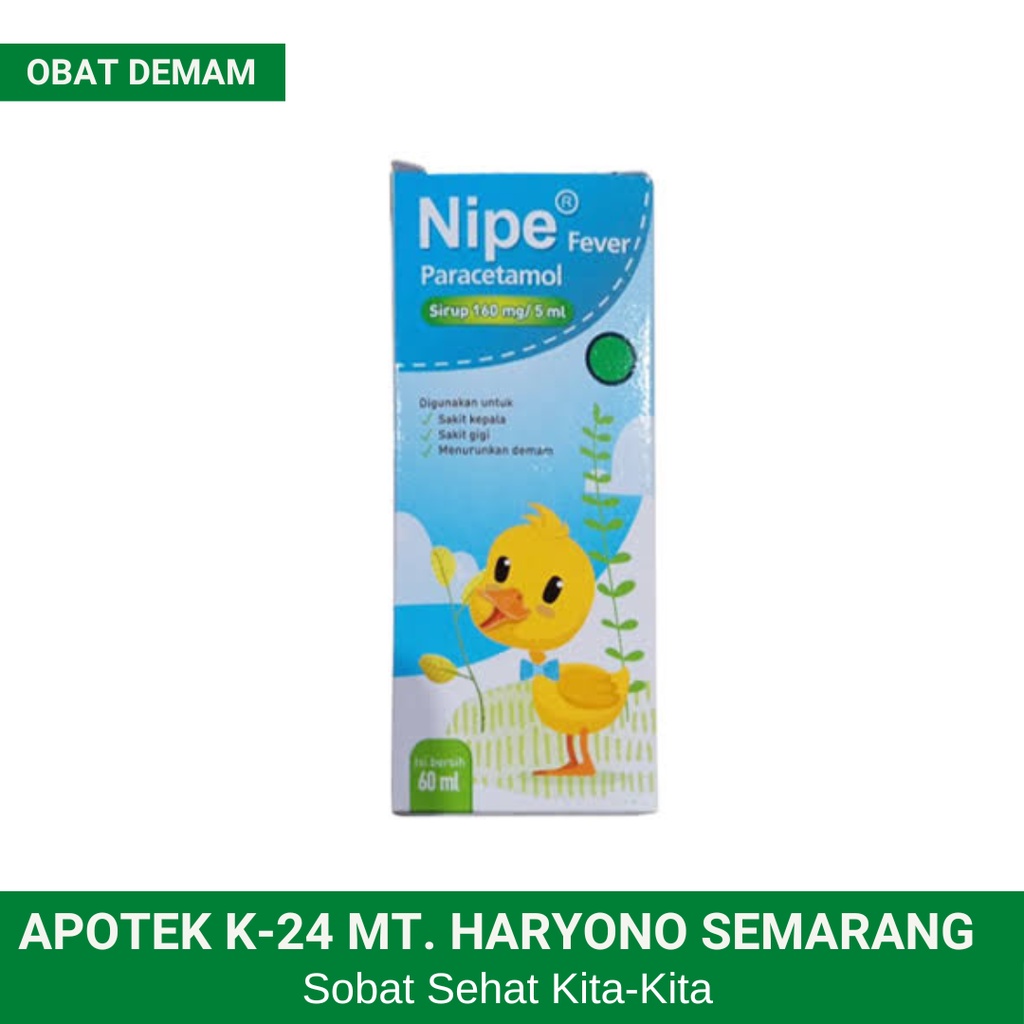 Jual Nipe Fever Sirup 60 ml - Obat Demam Panas Anak | Shopee Indonesia